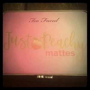 Too Faced Just Peachy Mattes Palette AUTHENTIC!!